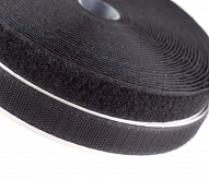 20mm Stick And Sew Velcro 10 Mtr Roll Black